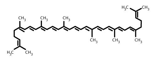 Lycopene structure - Caronte Consulting